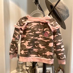 Hudson sweatshirt | camo | 3t